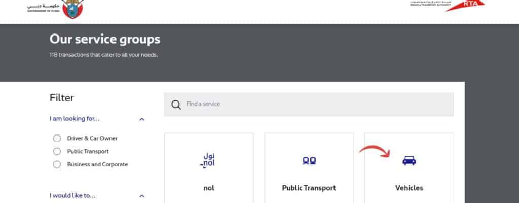 Secure Your Dubai Number Plate Now — All Scenarios 14 Vehicle services page