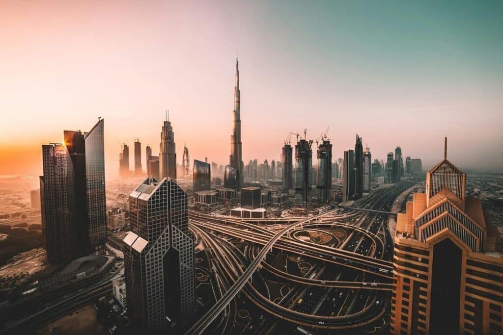 Photo of UAE buildings