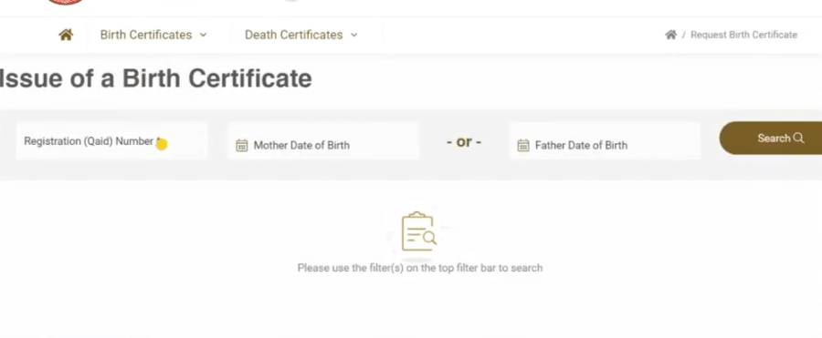 Issue Birth Certificate